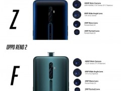 OPPO推出Reno 2、2Z、2F系列新机：对标一加和小米等竞品