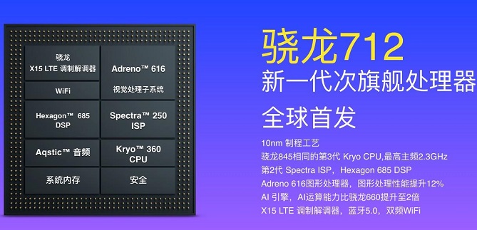 小米9 SE正式发布：首发骁龙712处理器 价格1999元起