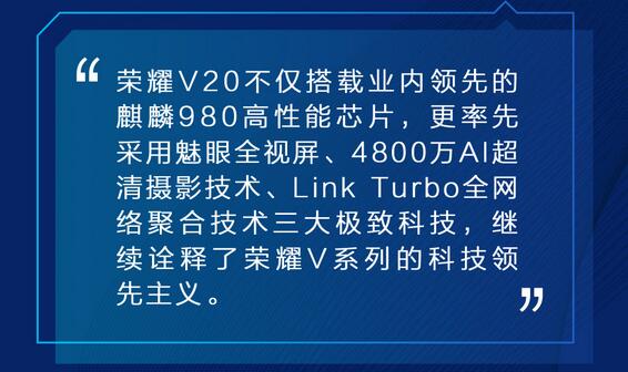 荣耀V20有几种色彩？荣耀V20上市时刻是哪一天？