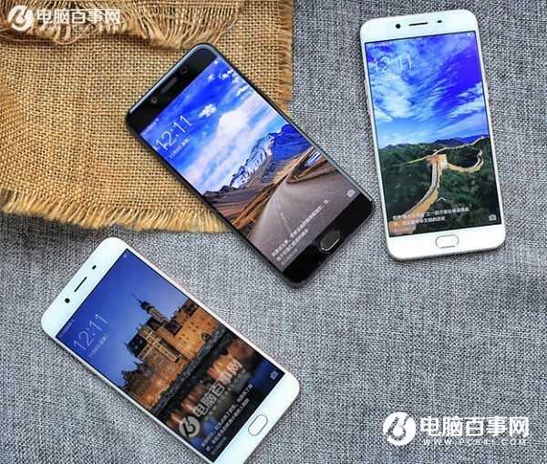 OPPO R9s哪个色彩美观？ OPPO R9s金/玫瑰金/黑三色比照图赏