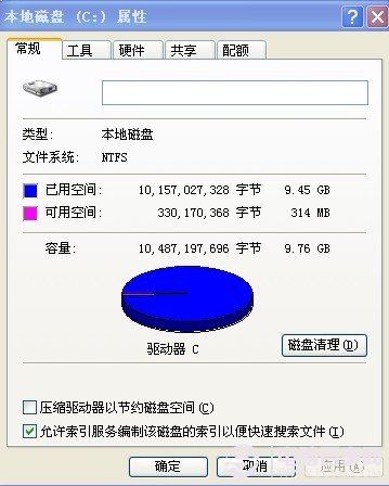 整理废物后C盘已经有必定空间空间了