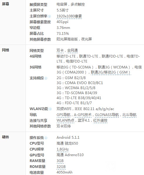 红米Note3高配版