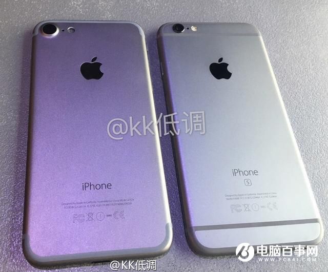 iPhone7与iPhone 6s真机比照图来了！