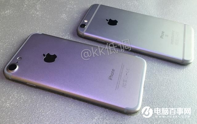 iPhone7与iPhone 6s真机比照图来了！