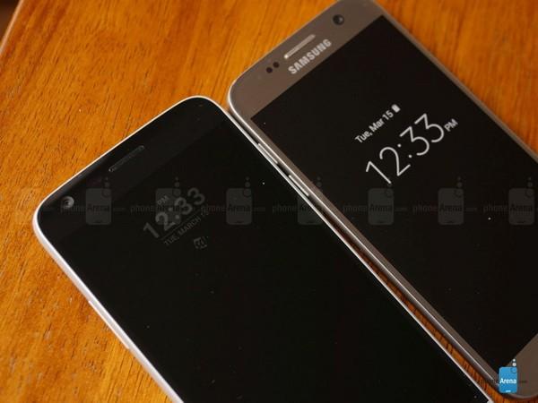 相同支撑息屏提示 三星S7和LG G5你选谁 