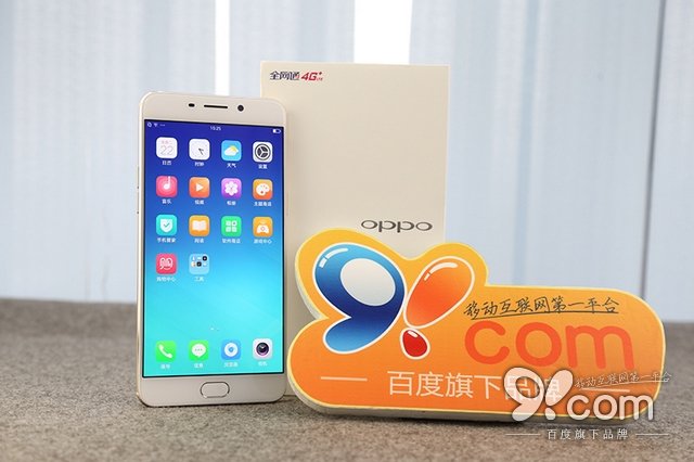 至美机身+前置指纹 OPPO R9开箱图赏