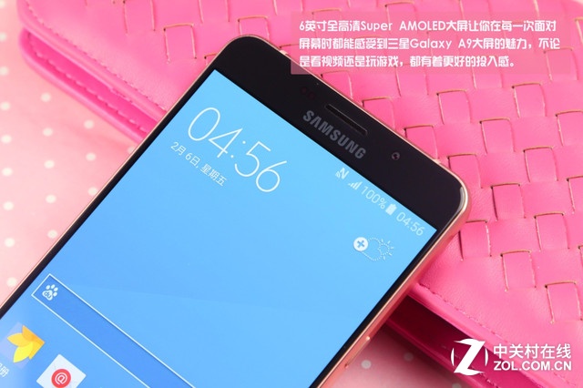 打破性外观规划 粉色三星Galaxy A9图赏