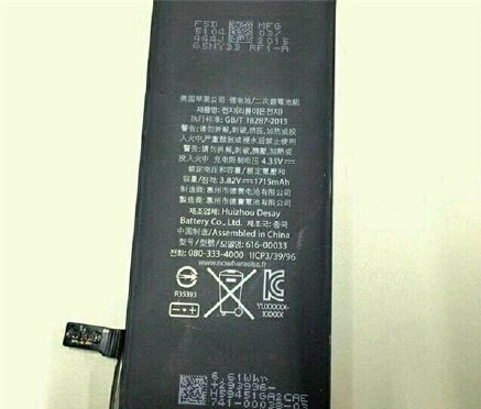 iPhone 6c装备再曝光 或将增大电池容量 