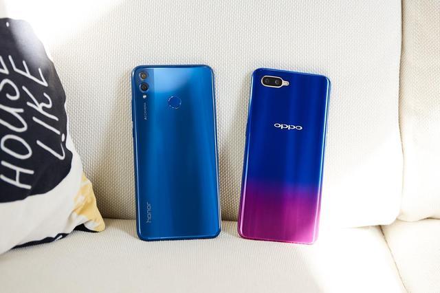 OPPO K1和荣耀8X差异比照