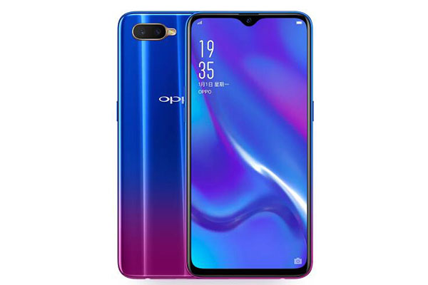 OPPO R15x和OPPO R15外观比照：