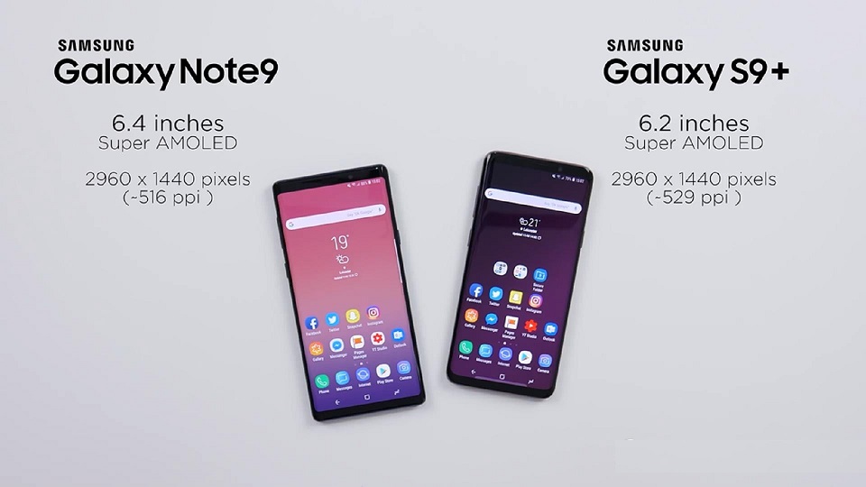 三星Note9和S9＋差异大吗 三星S9和Note9深度比照